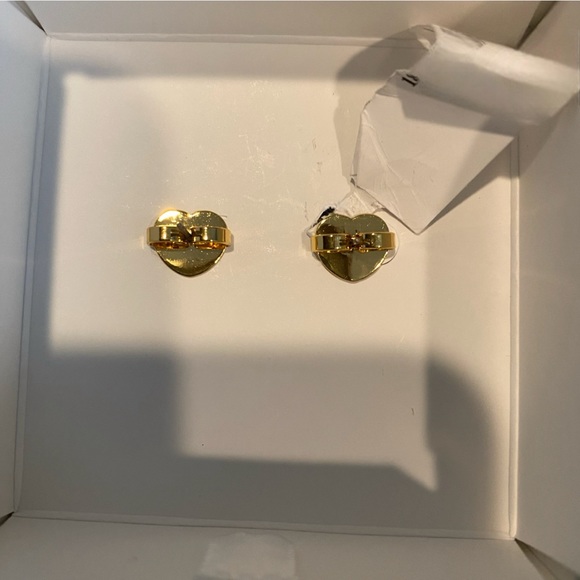 Kate Spade “ Have a Ball” Gold Tone Earrings , NWT, In Signature Box - Picture 9 of 12